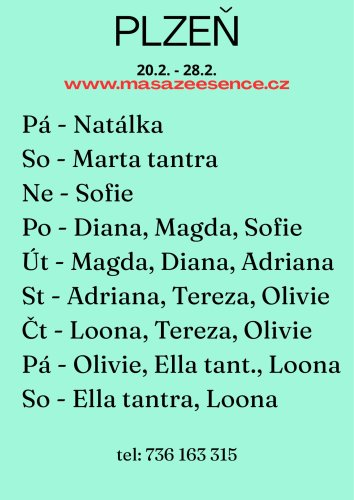 Po-út 23.-24.2. Diana